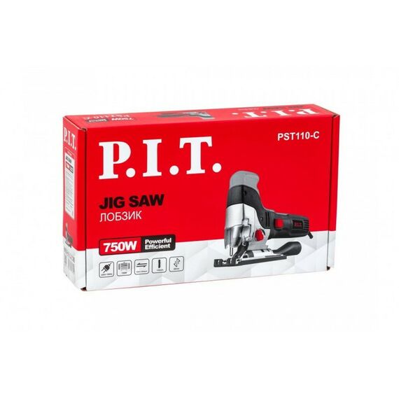 Лобзики: Лобзик P.I.T. PST110-C 750Вт, 110мм, 1000-3100 ход/мин, 3 режима фотографии
