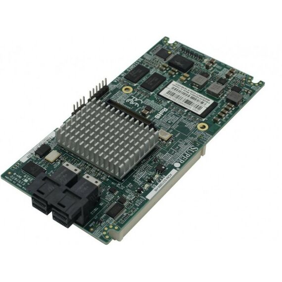 Контроллеры: Контроллер SuperMicro AOM-S3108M-H8 PCI-E, 8-port SAS/SATA 12Gb/s RAID  0/1/5/6/10/50/60, 2Gb фотографии