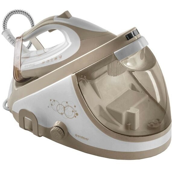 Отпариватели и пароочистители: Парогенератор Endever Delta-400 белый/бежевый [90305] фотографии