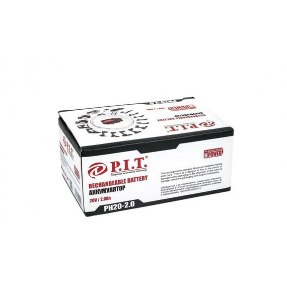 Аккумуляторы и ЗУ для инструмента, свечи зажигания: Аккумулятор P.I.T. OnePower PH20-2.0 20В, 2Ач, Li-Ion фотографии