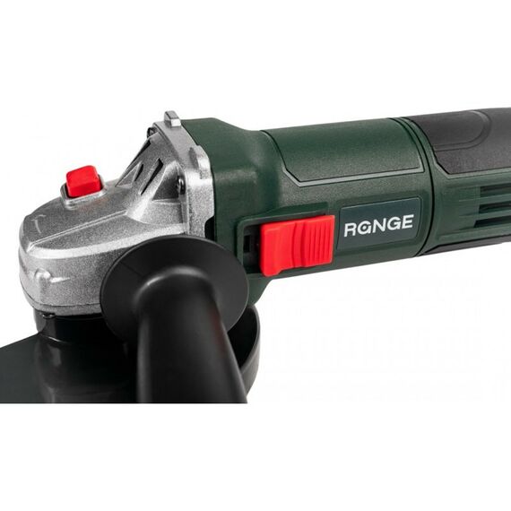 Угловые шлифмашинки (болгарки): Угловая шлифовальная машина RANGE RAG1200/125-A 125мм, 1200Вт, 0-11000об/мин, рег.об фотографии