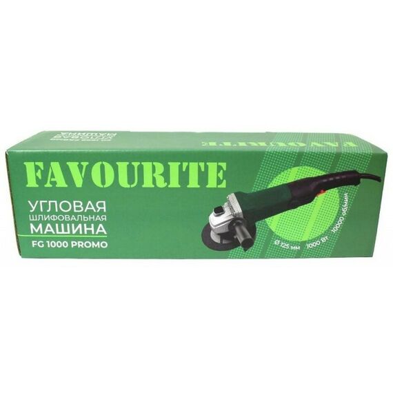 Угловые шлифмашинки (болгарки): УШМ Favourite FG 1000 PROMO фотографии
