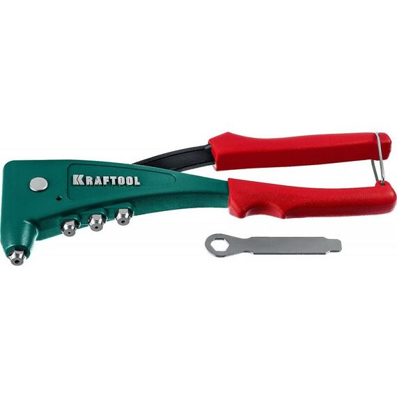 Заклепочники: Заклепочник KRAFTOOL X-5F с функцией FIX (удержание заклепки) в кейсе [31173-H6_z01] фотографии
