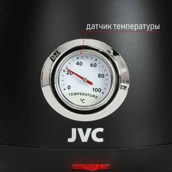 Чайники, термопоты: Чайник JVC JK-KE1717 black фотографии
