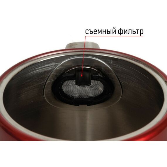 Чайники, термопоты: Чайник JVC JK-KE1717 red фотографии