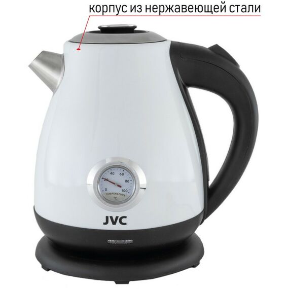 Чайники, термопоты: Чайник JVC JK-KE1717 white фотографии