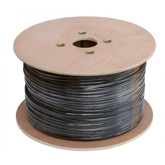 Кабель и разъемы: Кабель Netlan EC-UU025-5-PE-BK-3 U/UTP 25 пар, Кат.5, внешний, PE -40C, одножильный, 100МГц, черный, 305м фотографии