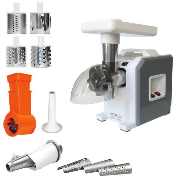 Мясорубки: Мясорубка Аксион М43.02 1900 Вт, реверс фотографии