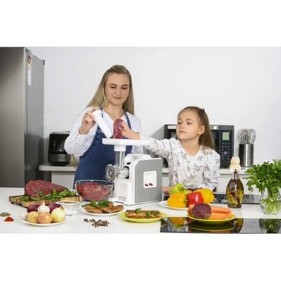 Мясорубки: Мясорубка Аксион М43.02 1900 Вт, реверс фотографии