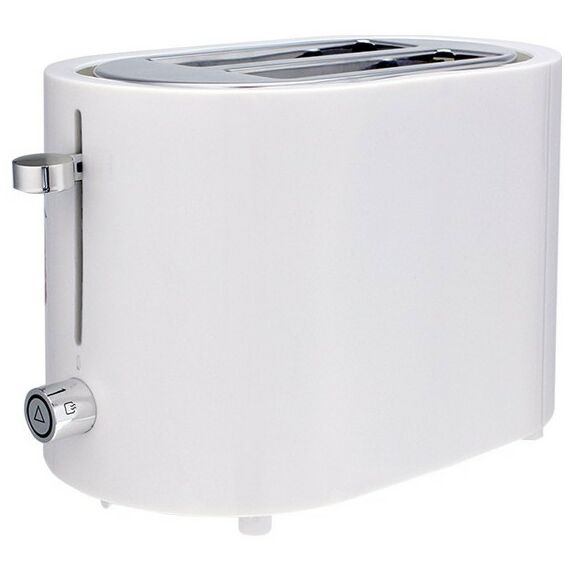 Тостеры: Тостер BQ T1003 белый с цветами фотографии