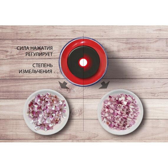 Блендеры: Измельчитель электрический Endever Sigma-64 красный [80737] фотографии