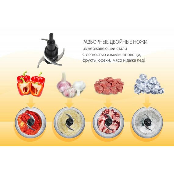 Блендеры: Измельчитель электрический Endever Sigma-64 красный [80737] фотографии