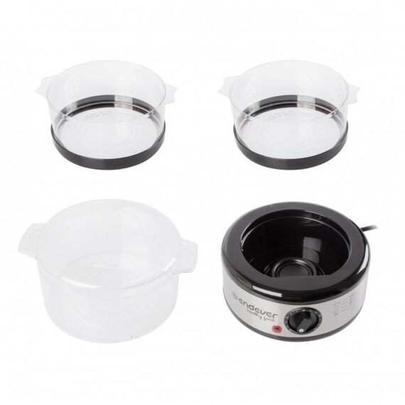 Пароварки: Пароварка Endever Vita-173 черный/стальной [90034] фотографии