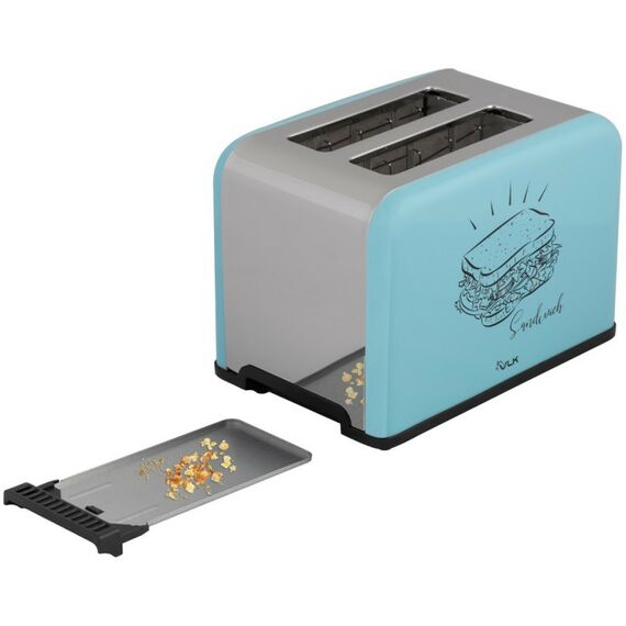 Тостеры: Тостер VLK Palermo 100 голубой [90280] фотографии