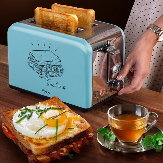 Тостеры: Тостер VLK Palermo 100 голубой [90280] фотографии