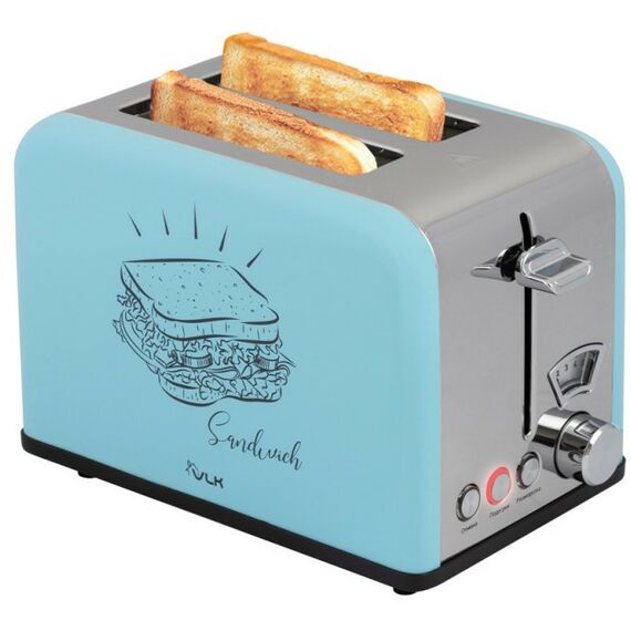 Тостеры: Тостер VLK Palermo 100 голубой [90280] фотографии