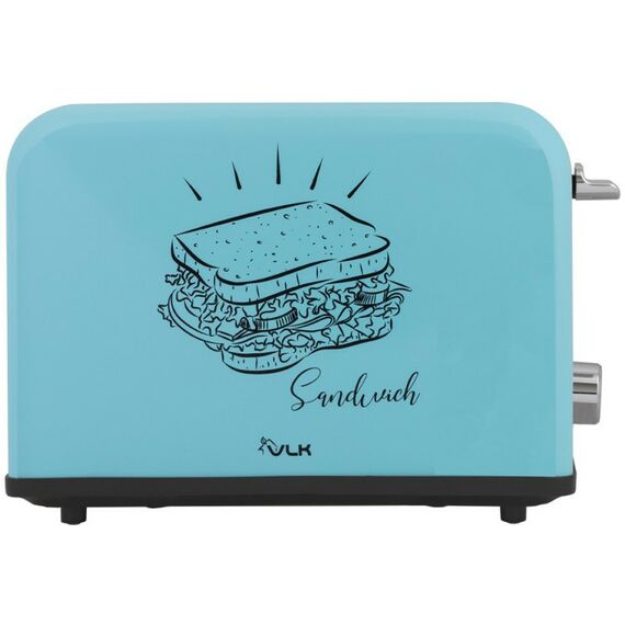 Тостеры: Тостер VLK Palermo 100 голубой [90280] фотографии