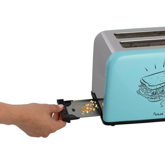 Тостеры: Тостер VLK Palermo 100 голубой [90280] фотографии