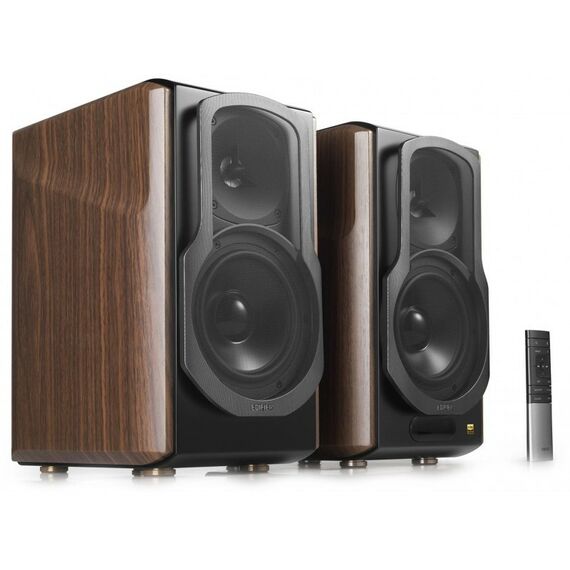 Колонки: Колонки Edifier S2000MKIII Brown 2x65W, дерево, Bluetooth, ПДУ фотографии