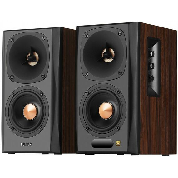 Колонки: Колонки Edifier S360DB Brown 2x40W + Wireless Subwoofer 75W, дерево, Bluetooth, ПДУ фотографии