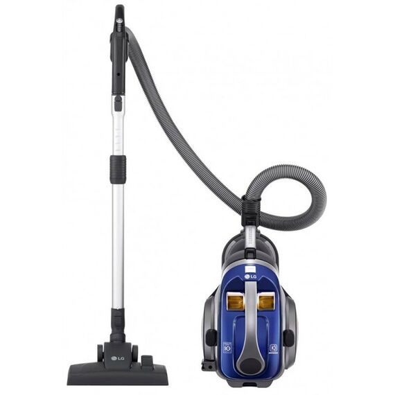 Пылесосы: Пылесос LG VC73189NHTB blue/black 1800 Вт, традиционный/с контейнером, объем пылесборника 1.2 л фотографии