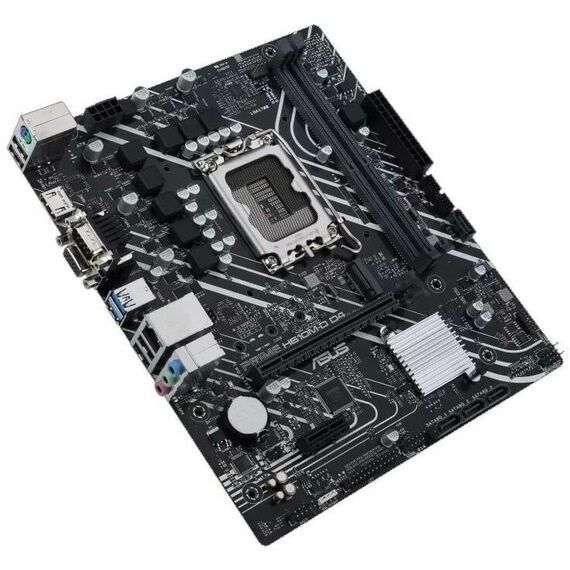 Материнские платы: Материнская плата Asus PRIME H610M-D D4 LGA1700 <H610> PCI-E Dsub+HDMI GbLAN SATA MicroATX 2DDR4 RTL фотографии