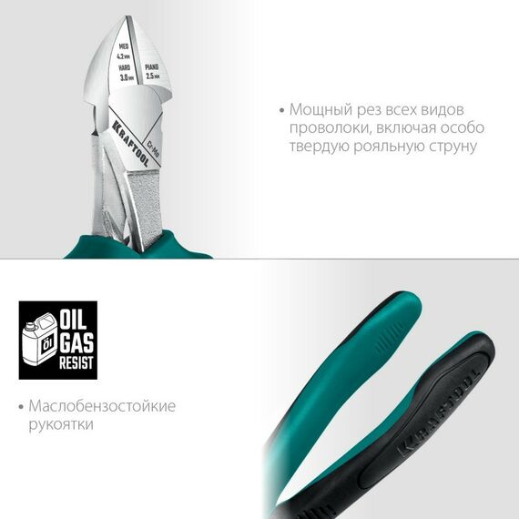 Столярно-слесарный инструмент: Бокорезы KRAFTOOL 200 мм [22011-5-20_z01] фотографии