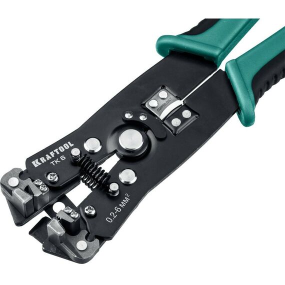 Электромонтажный инструмент: Стриппер автоматический многофункциональный KRAFTOOL TK-6 0.2 - 6 мм2 [22635] фотографии