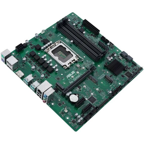 Материнские платы: Материнская плата Asus PRO Q670M-C-CSM LGA1700 <Q670> PCI-E HDMI+2xDP GbLANSATA MicroATX 4DDR5 (RTL) фотографии