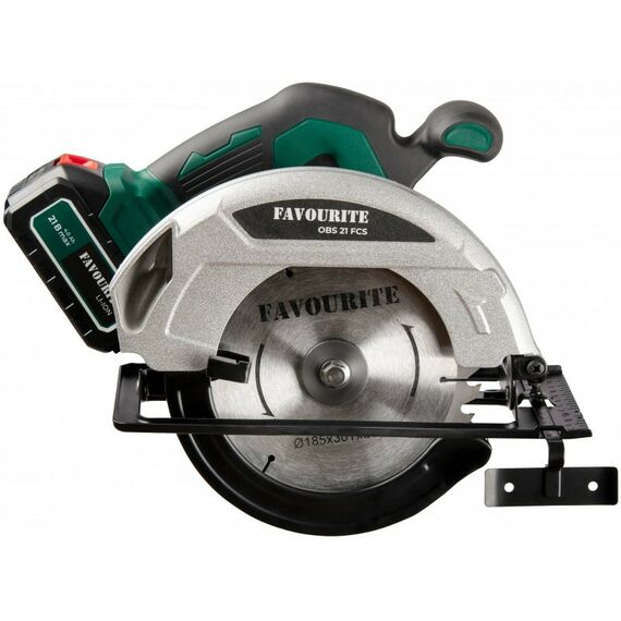 Дисковые пилы (циркулярные): Циркулярная пила аккумуляторная Favourite OBS 21 FCS 21В, 2/4Ач, бесщеточная, без АКБ и з/у фотографии