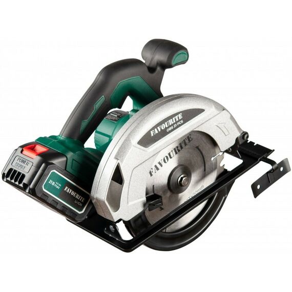 Дисковые пилы (циркулярные): Циркулярная пила аккумуляторная Favourite OBS 21 FCS 21В, 2/4Ач, бесщеточная, без АКБ и з/у фотографии