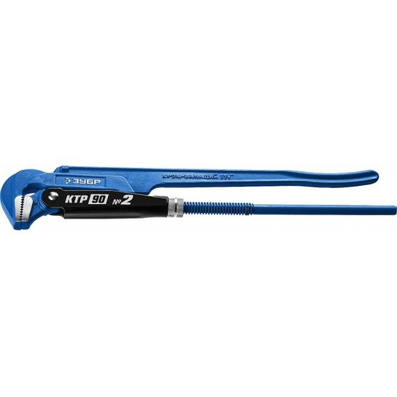 Столярно-слесарный инструмент: Ключ трубный Зубр КТР-90 №2 прямые губки [27335-2_z02] фотографии