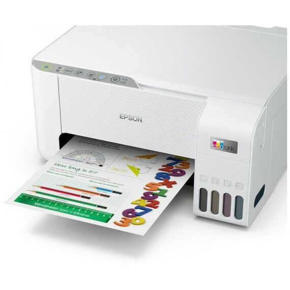 Многофункциональные устройства: Многофункциональное устройство Epson EcoTank L3256 A4, струйное МФУ, 33стр/мин, 5760x1440dpi, 4 краски, USB2.0, WiFi [C11CJ67414] фотографии