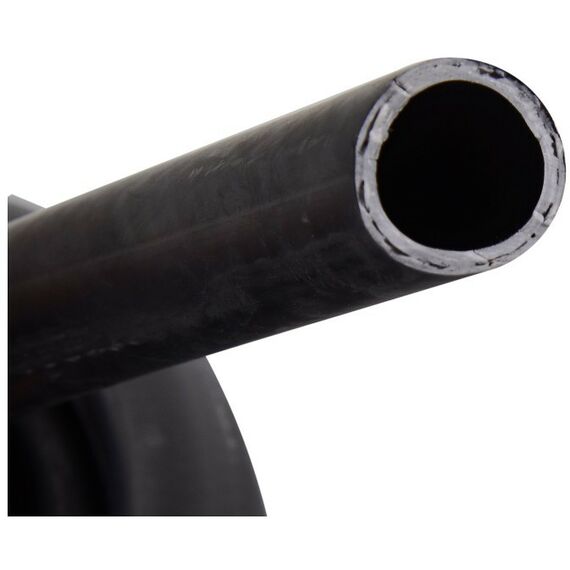 Шланги, системы водопровода и автополива: Шланг резиновый Вихрь 12.5х16-1,0-ВГ, бухта 25м, чёрный 25 м, 1.5", макс. давление: 30 бар, 3х-слойный, армирован синтетической нитью, морозостойкий фотографии