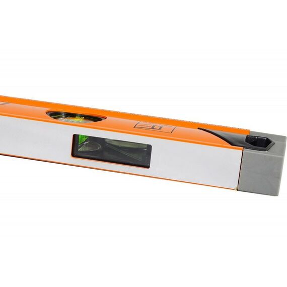 Строительные уровни: Уровень алюминиевый Вихрь Усиленный 600мм 3 глазка фрезерованный фотографии