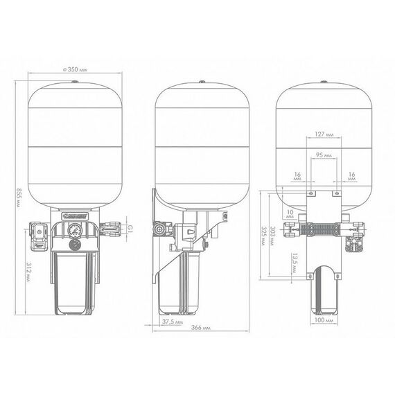 Насосы и насосные станции: Система автоматики Джилекс КРАБ-Т 50 [8702] фотографии