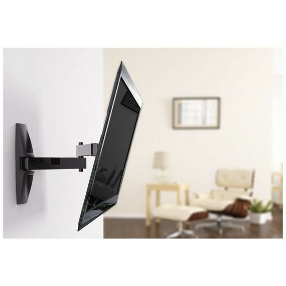 Крепеж для аудио-видео техники: Кронштейн Holder LCDS-5046 10-40 наклон 15, черный глянец фотографии