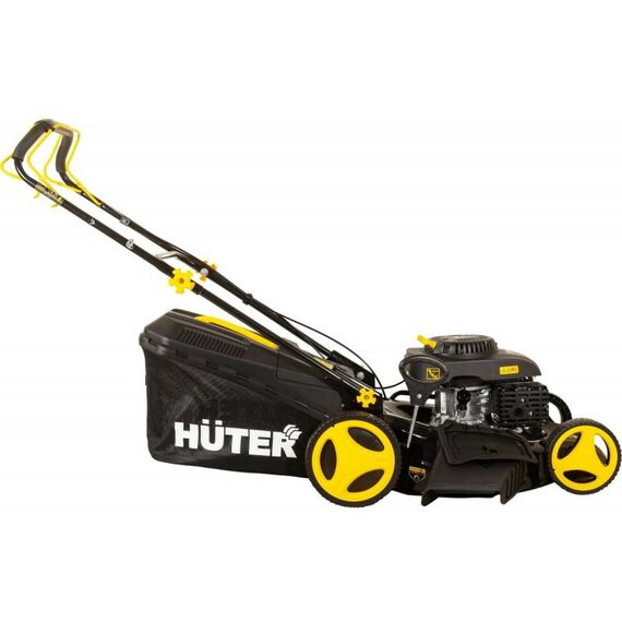 Газонокосилки: Газонокосилка бензиновая Huter GLM-7.0 SL 7 л.с., 2800-3200 об/мин, 75 л, мульчирование, от 25 мм до 75 мм, ширина - 530 мм, самоходная фотографии
