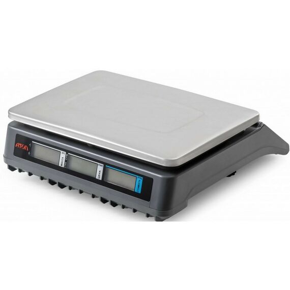 Весовое оборудование: Весы торговые АТОЛ MARTA без стойки, СОМ порт, кабель USB-RS, кабель RS-232, лицензия FDU, с поверкой [45034] фотографии