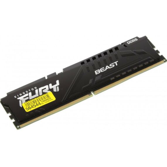 Оперативная память: Модуль памяти Kingston Fury Beast 16Gb DDR5 DIMM <PC5-41600> CL40 [KF552C40BB-16] фотографии