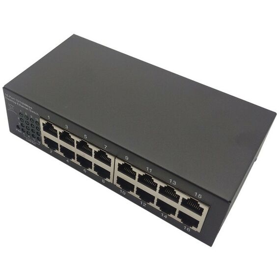 Коммутаторы, маршрутизаторы, межсетевые экраны: Коммутатор ST ST-ES161M 16-ти портовый, 100 Мб/с фотографии