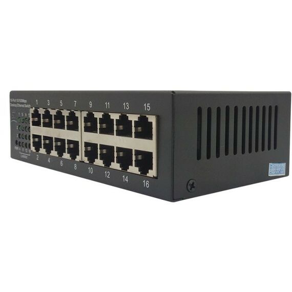 Коммутаторы, маршрутизаторы, межсетевые экраны: Коммутатор ST ST-ES161M 16-ти портовый, 100 Мб/с фотографии