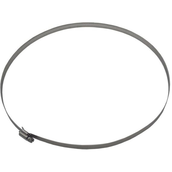 Хомуты металлические: Хомут металлический ST ST-MC300 нержавеющая сталь, длина 965 мм, ширина 12 мм, толщина 0.6 мм, диаметр 300мм фотографии