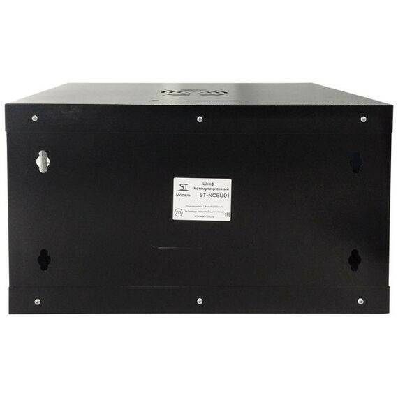 Шкафы и стойки: Шкаф монтажный ST ST-NC6U01 (черный) с полкой 300 х 400 х 530 мм фотографии