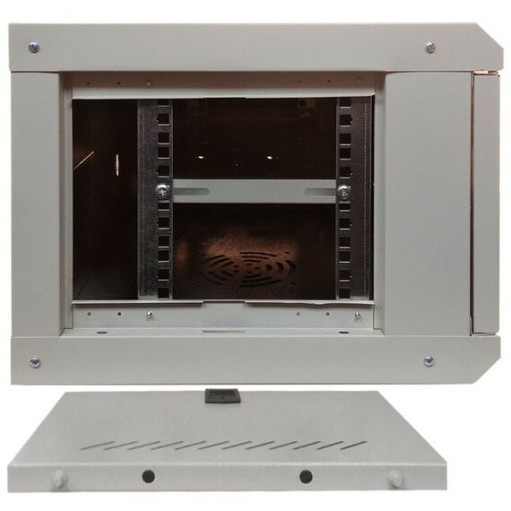 Шкафы и стойки: Шкаф монтажный ST ST-NC6U01 (серый) с полкой 300 х 400 х 530 мм фотографии