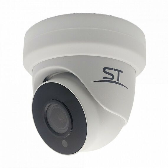 IP-камеры: Видеокамера ST ST-S3541 CITY цветная IP, 3MP (2304*1296), уличная, с ИК подсветкой, купольная, 2.8-12mm (105°-30° по горизонтали), металл фотографии