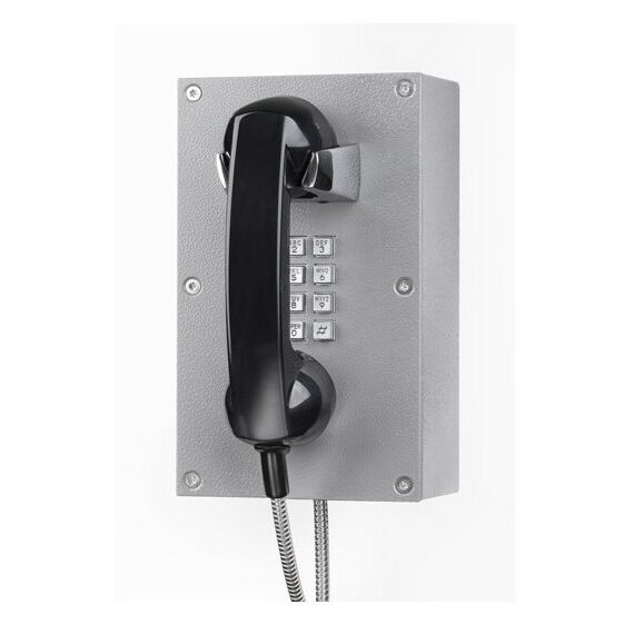 Общественные телефоны с трубкой: Промышленный SIP-телефон J&R JR203-FK-OW-SIP фотографии