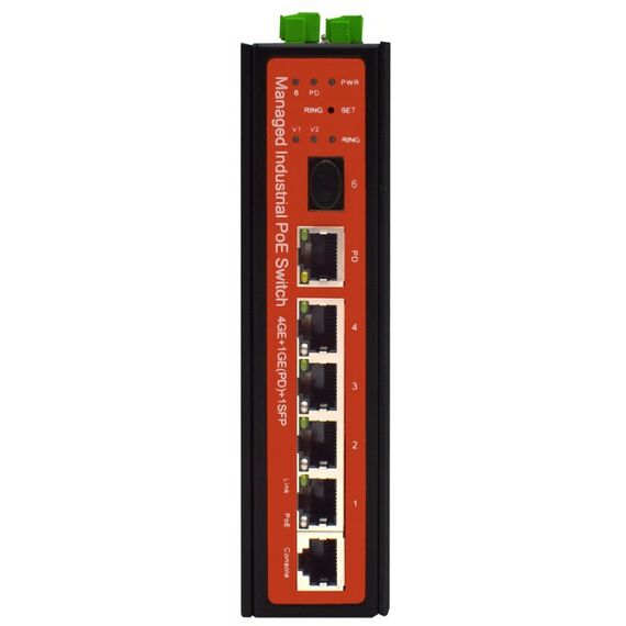 Коммутаторы, маршрутизаторы, межсетевые экраны: Управляемый L2 коммутатор Wi-Tek WI-PMS305GF-I фотографии