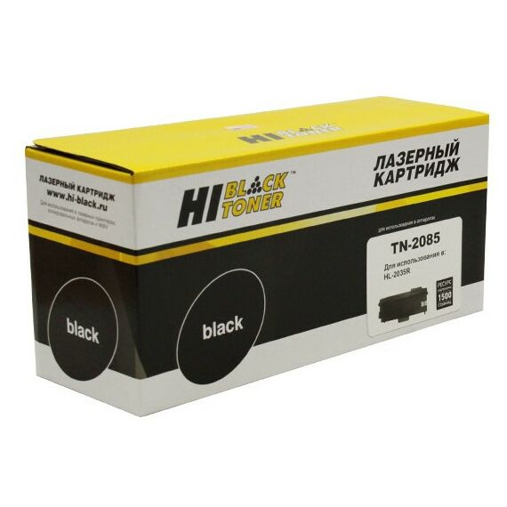 Для Brother: Тонер-картридж Hi-Black для Brother TN-2085 для HL-2035R 1500 копий [HB-TN-2085/98402213] фотографии