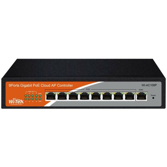 Беспроводные сети: Аппаратный контроллер Wi-Tek WI-AC108P фотографии